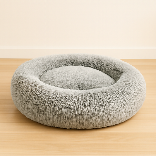 Cama Relax Gris Plata - 90 Cms – Extra Mullida – Antideslizante