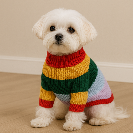 Jersey de punto para perro