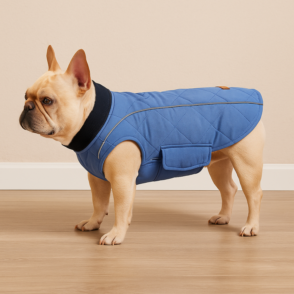 Chaleco Acolchado para Perros – Cálido, Cómodo y Perfecto para el Invierno