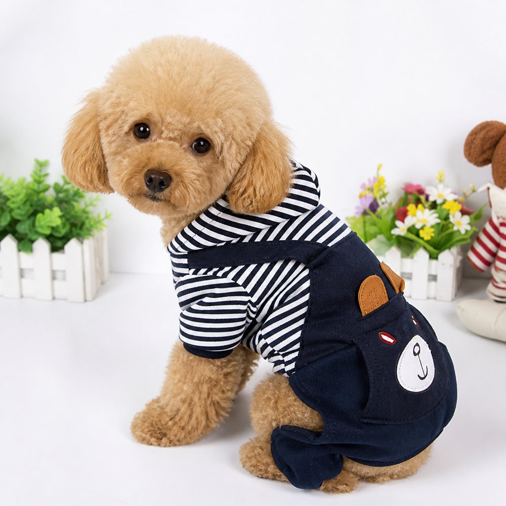 Sudadera con Peto para Perro Talla S – Cómoda y Suave